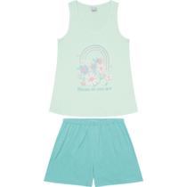 Pijama Feminino Regata Malha Malwee Ref. 122366