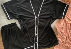 PIJAMA FEMININO TIPO BLOGUEIRINHA NEW PRINCESS Cor:PretoTamanho:GG