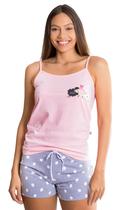 Pijama Feminino Verão Curto Ovelha Empório Do Algodão