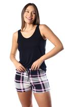 Pijama Feminino Verão Regata Short Doll Emporio do Algodão