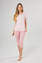 Pijama Feminino Viscolycra Pescador Maya