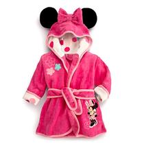 Pijama Flanela Infantil Menina - Robe Quente Minnie - Outono/Inverno