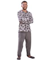 Pijama Flanelado de FLEECE MASCULINO FEMININO Inverno Soft Veludo