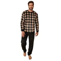 Pijama fleece soft masculino adulto