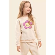 Pijama flor soft baunilha bugbee