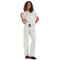 Pijama Frio 1/2 Manga Algodão Cor Com Amor - 2010944 COR Pijama Frio 1/2 Manga Algodão Cor Com Amor - 2010944 COR