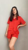 Pijama Gabi - Vermelho Desejo