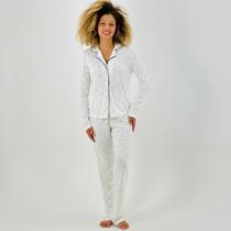 Pijama Hering Americano Manga Longa com Calça Feminino Pijama Hering Americano Manga Longa com Calça Feminino