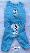 Pijama infantil azul