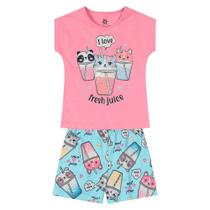 Pijama infantil brilha no escuro brandili ref:24991 1/3 Pijama infantil brilha no escuro brandili ref:24991 1/3
