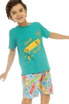 Pijama Infantil Calor Menino Conjunto Masculino de Calor Skate Roupa de Dormir Verão Pijama Infantil Calor Menino Conjunto Masculino de Calor Skate Roupa de Dormir Verão