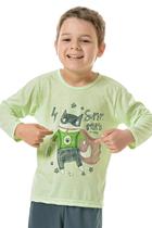 Pijama Infantil Camiseta Heróis e Calça - Izitex