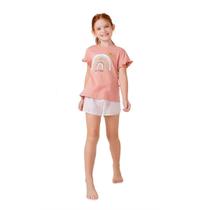 Pijama Infantil com Babado Magic is Here Hering Menina