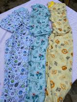 Pijama infantil,cores variadas, P M G.
