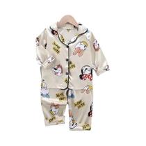 Pijama Infantil de Cetim Disney Mickey Mouse - Manga Comprida - 2 Peças (Meninos e Meninas) Pijama Infantil de Cetim Disney Mickey Mouse - Manga Comprida - 2 Peças (Meninos e Meninas)