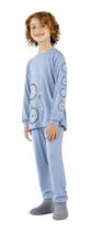 Pijama Infantil Dedeka Brilha No Escuro Modal Longo Menino