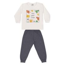 Pijama Infantil Divertidos Bichos Brilha No Escuro Dadomile Pijama Infantil Divertidos Bichos Brilha No Escuro Dadomile