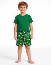 Pijama Infantil do Brasil, Conjunto Temático Festa do Pijama Futebol Pijama Infantil do Brasil, Conjunto Temático Festa do Pijama Futebol