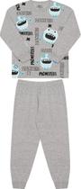 Pijama Infantil Estampa Brilha no Escuro Monsters Cor Mescla