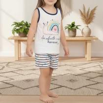 Pijama Infantil Feminino Ao Infinito e Além Izitex Pijama Infantil Feminino Ao Infinito e Além Izitex