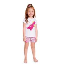 Pijama Infantil Feminino Brilha no Escuro Kyly 111631