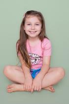 Pijama Infantil Feminino Curto Dog Life