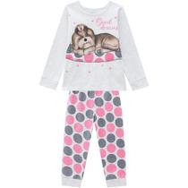 Pijama Infantil Feminino Manga Longa 207528 Kyly