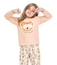 Pijama Infantil Feminino Nap Time Trick Nick Rosa - TRICK NICK PIJAMA