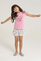 Pijama Infantil Feminino Verão Lupo 22591 Pijama Infantil Feminino Verão Lupo 22591