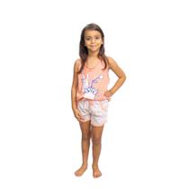 Pijama Infantil Feminino Verão