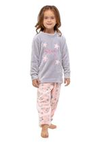 Pijama Infantil Fleece Constelação