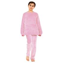 Pijama Infantil Fleece Pelinho Quentinho Roupa de Frio Inverno Feminino Rosa (Tamanho 02) Pijama Infantil Fleece Pelinho Quentinho Roupa de Frio Inverno Feminino Rosa (Tamanho 02)