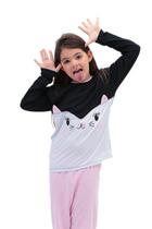 Pijama Infantil Gatinha Danada - COMFY - QUIMERA KIDS