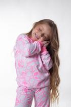 Pijama Infantil Glamour Barbie Longo Dunabella