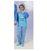 Pijama Infantil Inverno Infantil Longo Listrado Oferta