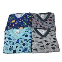 Pijama Infantil Inverno Moletinho 100 Algodão