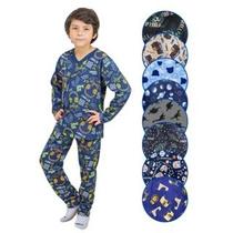 Pijama Infantil Inverno Moletinho 100 Algodão Pijama Infantil Inverno Moletinho 100 Algodão