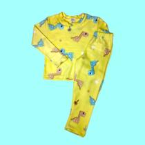 Pijama Infantil juvenil Soft Conjunto Menino e Menina 2 ao 8