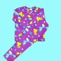 Pijama Infantil juvenil Soft Conjunto Menino e Menina 2 ao 8