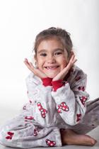 Pijama Infantil Laços da Minnie Dunabella