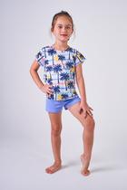 Pijama Infantil Liganete Familia Praieiro