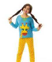 Pijama Infantil Longo Feminino Personagem