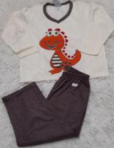 Pijama Infantil LONGO MALHA FINA