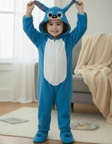 Pijama Infantil Macacão Fantasia Personagem Parmala
