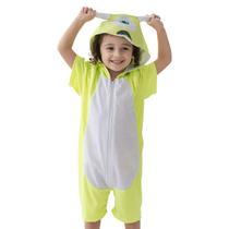 Pijama Infantil Macacão Kigurumi Fantasia Monstro Parmalat Pijama Infantil Macacão Kigurumi Fantasia Monstro Parmalat