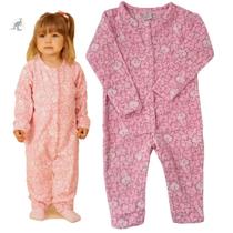 Pijama Infantil Macacão Soft com Punhos Pzama 0028