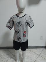 Pijama Infantil Malha Algodão Menino Pijama Infantil Malha Algodão Menino