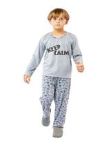 Pijama Infantil Manga Longa menino Malha inverno 2 a 8 anos Pijama Infantil Manga Longa menino Malha inverno 2 a 8 anos
