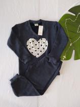 Pijama infantil manga longa