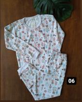 Pijama infantil manga longa